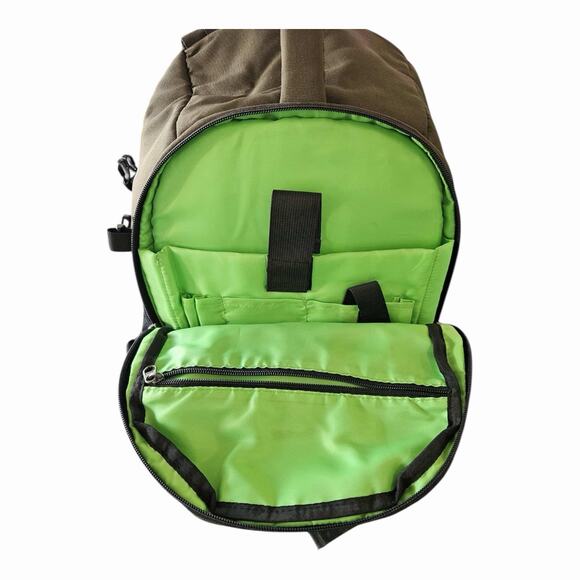 Asonnyc Camera Backpack w/ Godox Triggers, Bracket Mounts, AQool Light Bundle - Picture 6 of 7